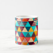 Abstract background with triangle shapes. Modern g Koffiemok (Center)