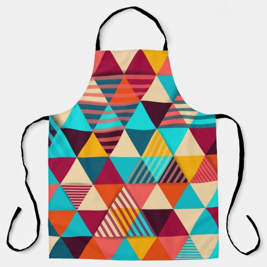 Abstract background with triangle shapes. Modern g Schort (Voorkant)