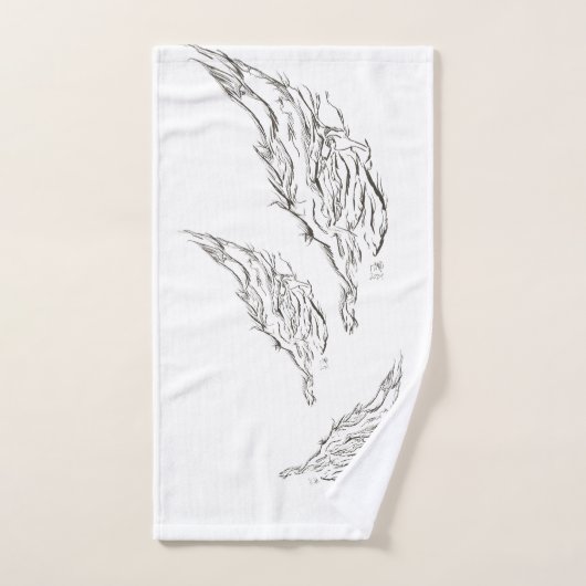 abstract bad handdoek (Handdoek)