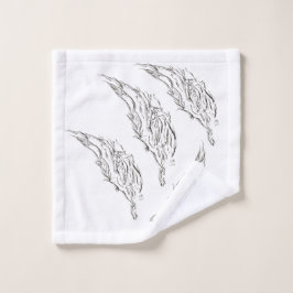 abstract bad handdoek