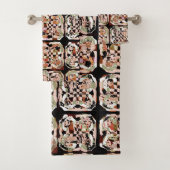 Abstract Bad Handdoek (Insitu)