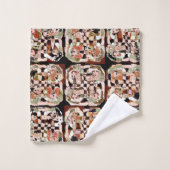 Abstract Bad Handdoek (Wasdoekje)