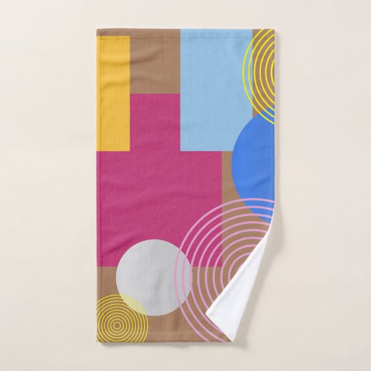 Abstract bad handdoek (Handdoek)