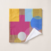 Abstract bad handdoek (Wasdoekje)