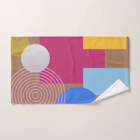 Abstract bad handdoek (Handdoek)