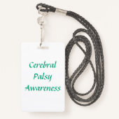 abstract badge (Achterkant met draagriem)