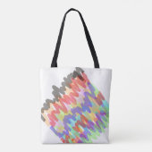 abstract-bag tote bag (Achterkant)