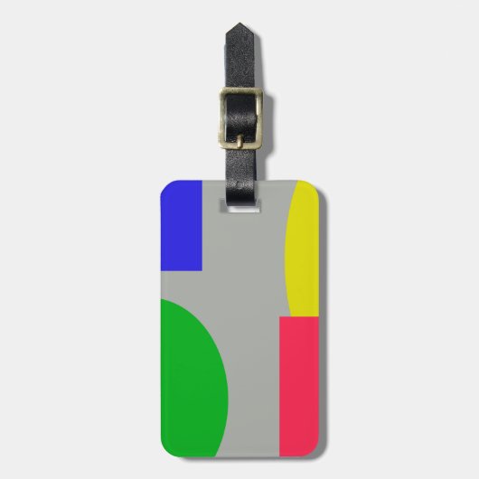 Abstract Bagagelabel (Voorkant verticaal)