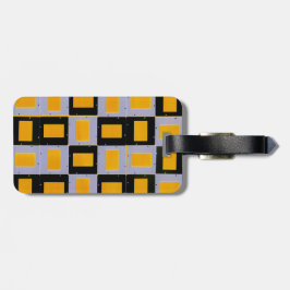 Abstract Bagagelabel