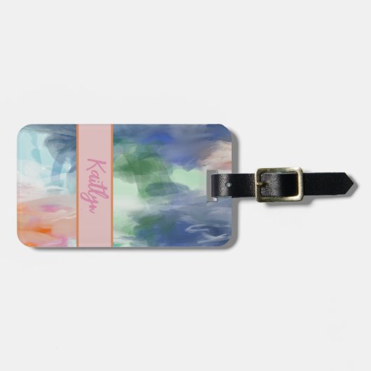 Abstract Bagagelabel (Voorkant horizontaal)