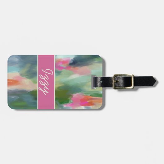 Abstract Bagagelabel (Voorkant horizontaal)