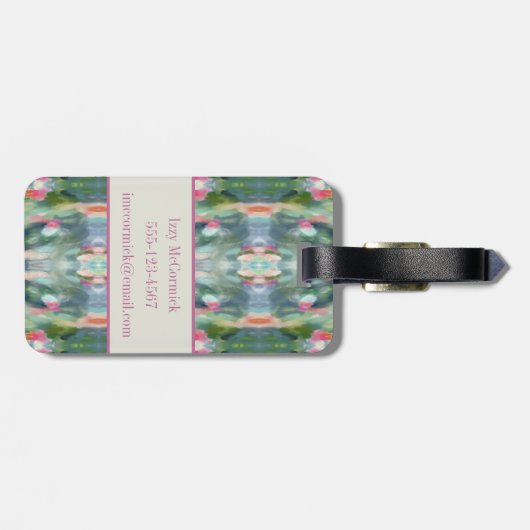 Abstract Bagagelabel (Achterkant horizontaal)