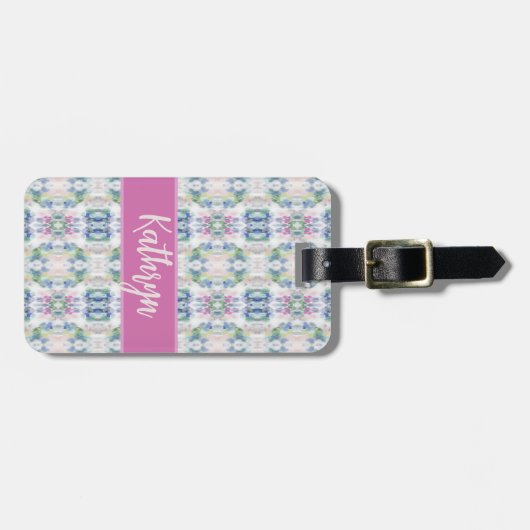 Abstract Bagagelabel (Voorkant horizontaal)