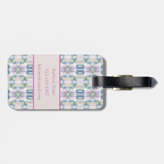 Abstract Bagagelabel (Achterkant horizontaal)