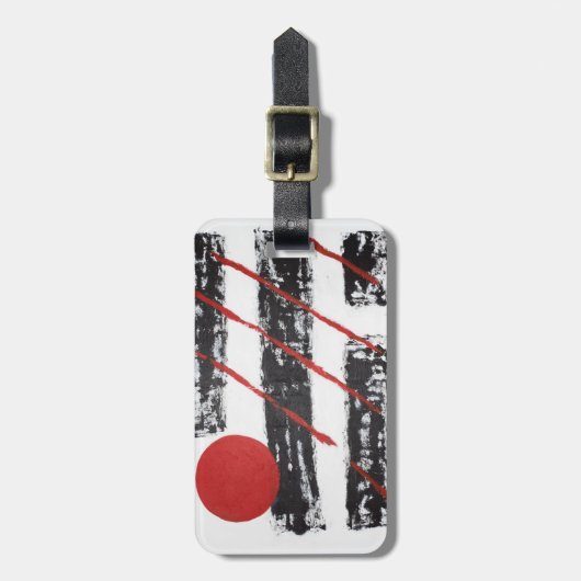 Abstract Bagagelabel (Voorkant verticaal)