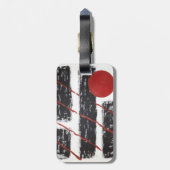 Abstract Bagagelabel (Achterkant verticaal)