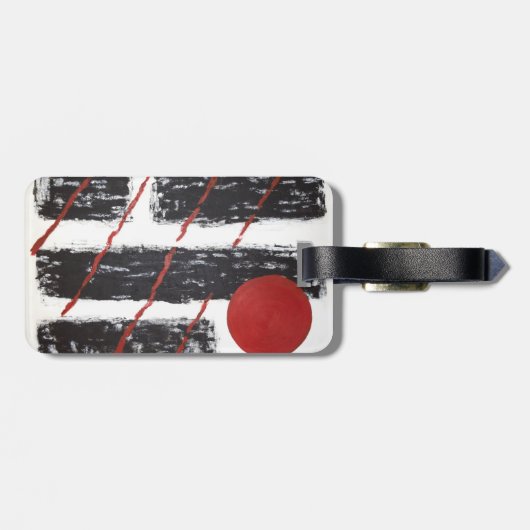 Abstract Bagagelabel (Achterkant horizontaal)