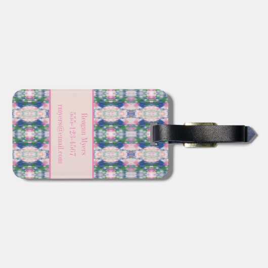 Abstract Bagagelabel (Achterkant horizontaal)