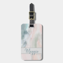 Abstract Bagagelabel