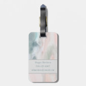 Abstract Bagagelabel (Achterkant verticaal)