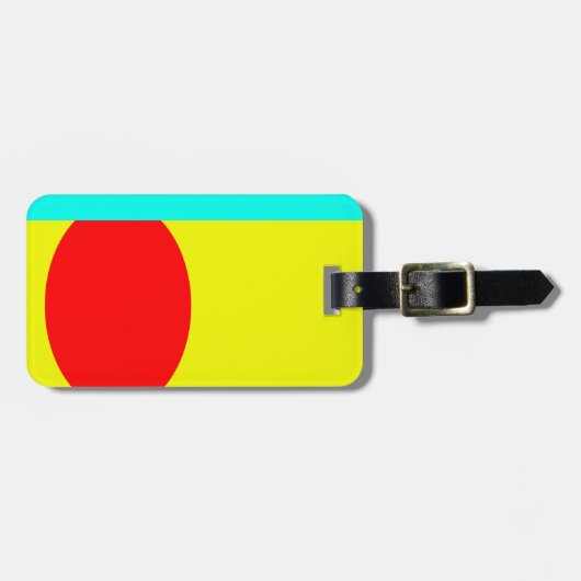 Abstract Bagagelabel (Voorkant horizontaal)