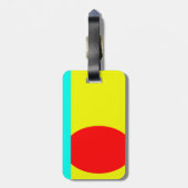 Abstract Bagagelabel (Achterkant verticaal)