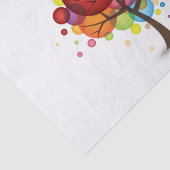 Abstract ballonbandweefselpapier tissuepapier (Detail)