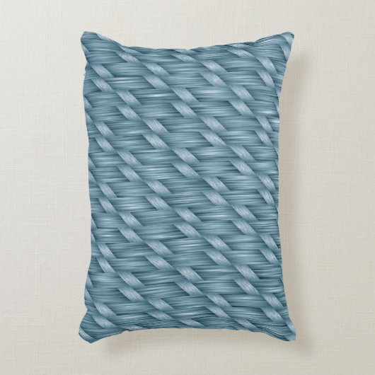 Abstract bandweefpatroon | Accent Kussen (Voorkant(Verticaal))