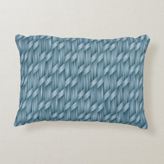 Abstract bandweefpatroon | Accent Kussen (Achterkant)