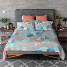 Abstract Bauhaus Halve Cirkels Mod Pop Kunstpatroo