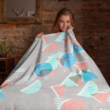 Abstract Bauhaus Halve Cirkels Mod Pop Kunstpatroo