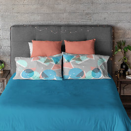 Abstract Bauhaus Halve Cirkels Mod Pop Kunstpatroo Kussensloop