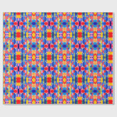Abstract Bauhaus Pattern Art Wrapping Paper Cadeaupapier (Vlak)