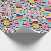 Abstract Bauhaus Pattern Art Wrapping Paper Cadeaupapier (Hoek)