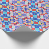 Abstract Bauhaus Pattern Art Wrapping Paper Cadeaupapier (Hoek)