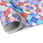 Abstract Bauhaus Pattern Art Wrapping Paper Cadeaupapier (Rol Hoek)