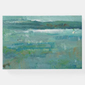 Abstract beach Art Vacking Rental Guest Book Gastenboek (Achterkant)