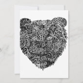 Abstract Bear Aankondiging (Voorkant)