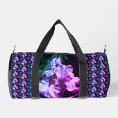 Abstract Bearded Iris Flower Art Plunjezak (Achterkant)