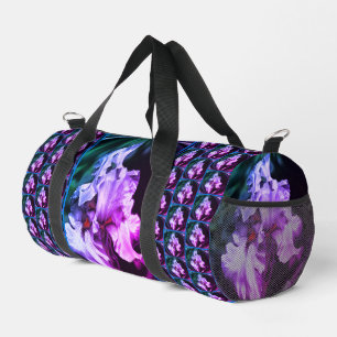 Abstract Bearded Iris Flower Art Plunjezak