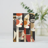Abstract Beauty Palette Artistry Briefkaart (Staand voorkant)