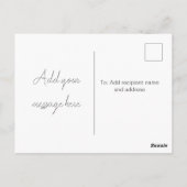 Abstract Beauty Palette Artistry Briefkaart (Achterkant)
