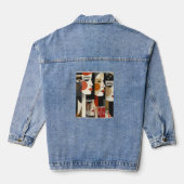 Abstract Beauty Palette Artistry Denim Jacket (Achterkant)