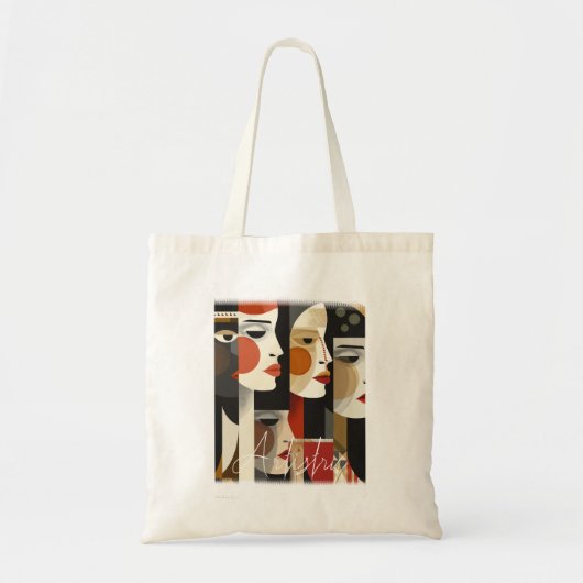Abstract Beauty Palette Artistry Tote Bag (Voorkant)