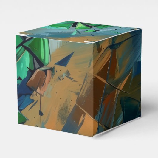 Abstract Bedankdoosjes (Voorkant Zijde)