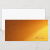 abstract bedankkaart (Voorkant / Achterkant)