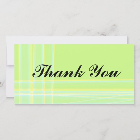 Abstract bedankt voor je fotokaart (Voorkant)