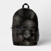 Abstract Bedrukte Rugzak (Voorkant)