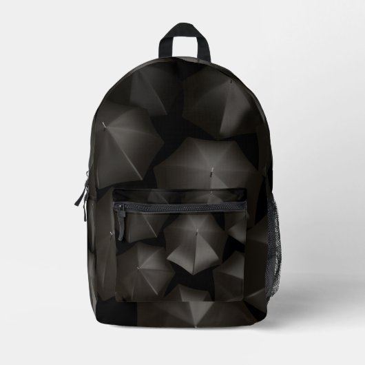 Abstract Bedrukte Rugzak (Voorkant)