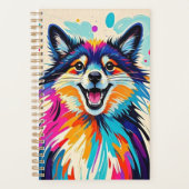 Abstract beer leuke leuke vrolijke dierenkunst planner (Voorkant)